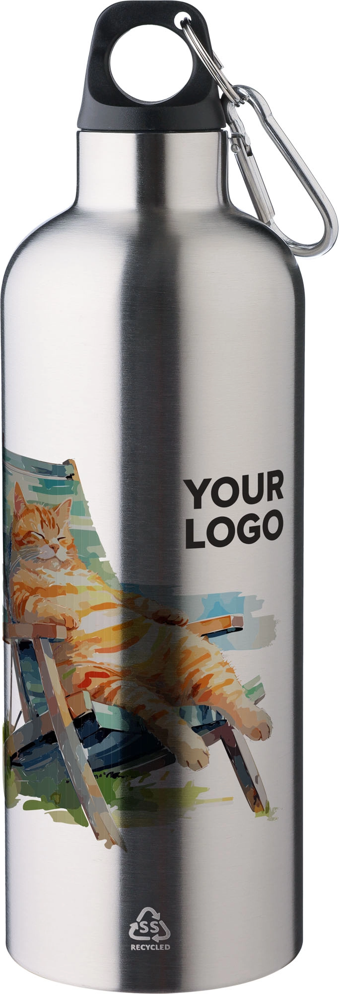Recycled double walled bottle (500 ml)