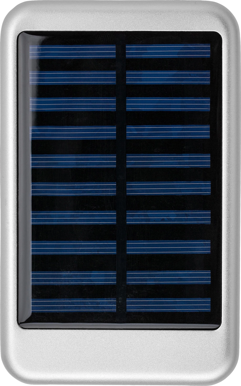 Aluminium solar power bank (4000 mAh)