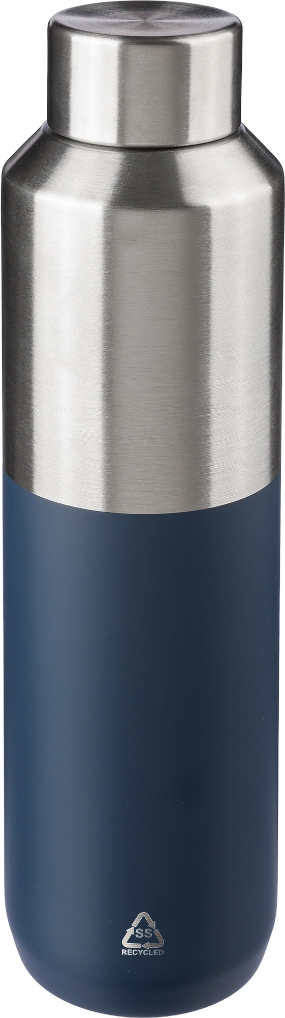 Recycled stainless steel double walled bottle (600ml)