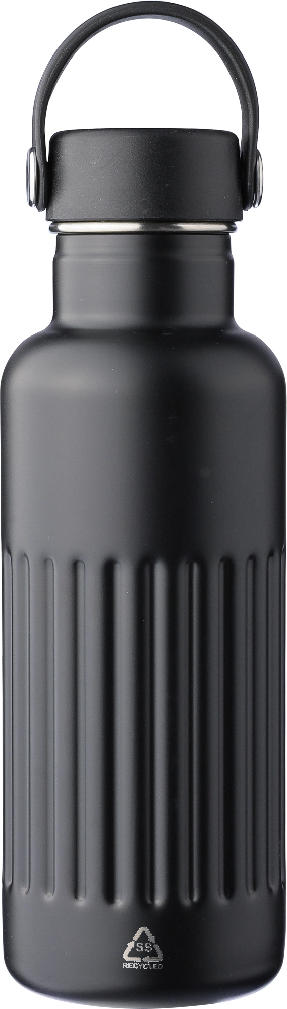 Recycled stainless steel double walled drinking bottle (500ml)