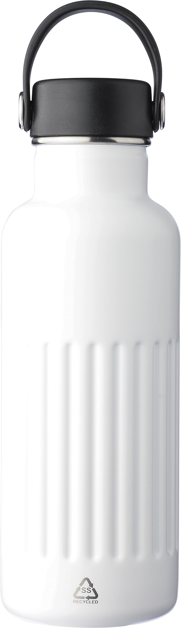 Recycled stainless steel double walled drinking bottle (500ml)