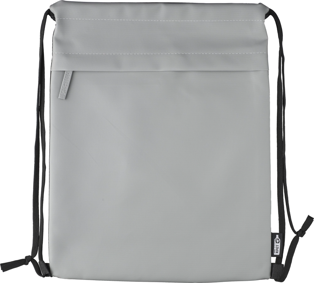 RPET polyester drawstring backpack