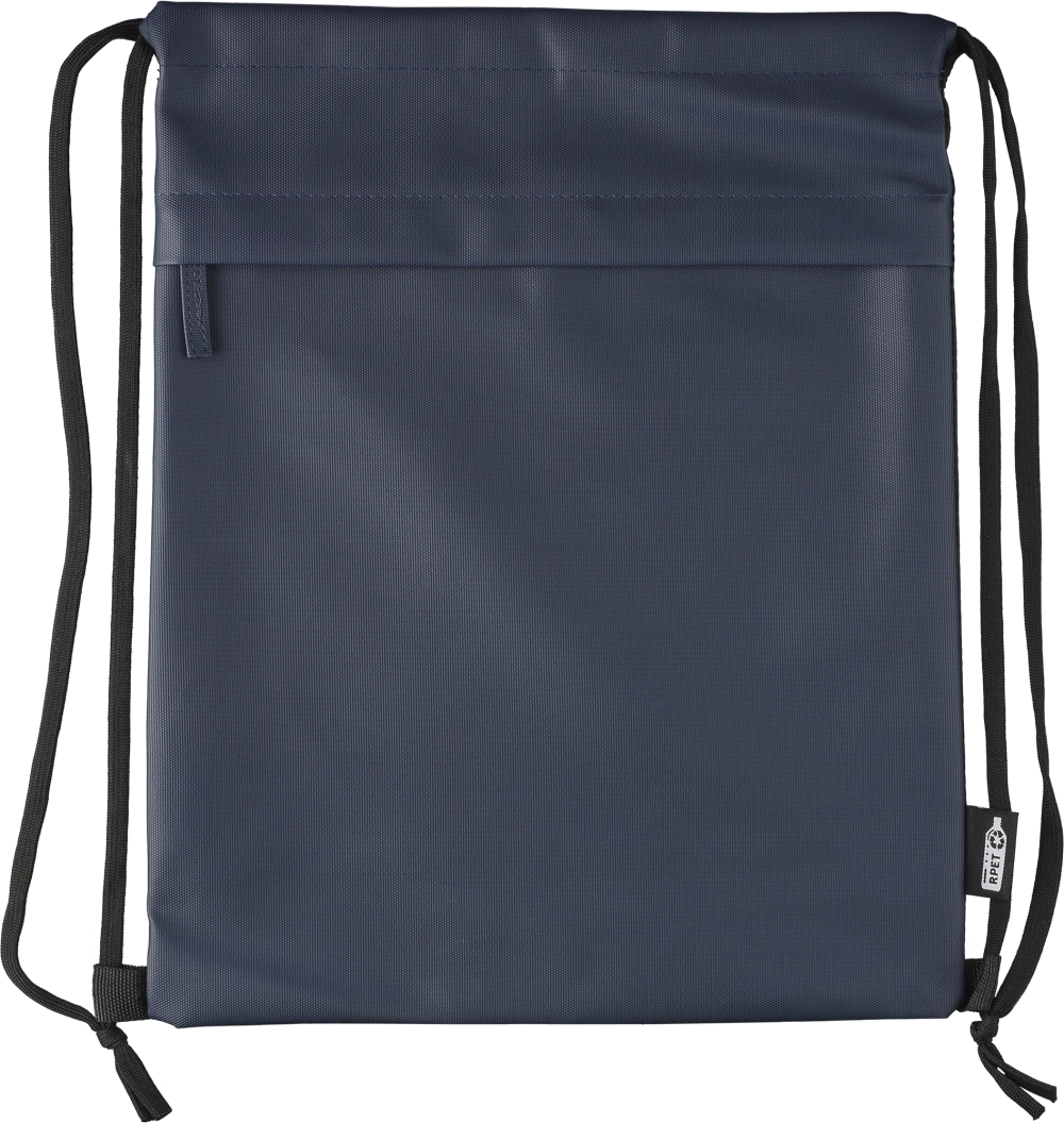 RPET polyester drawstring backpack