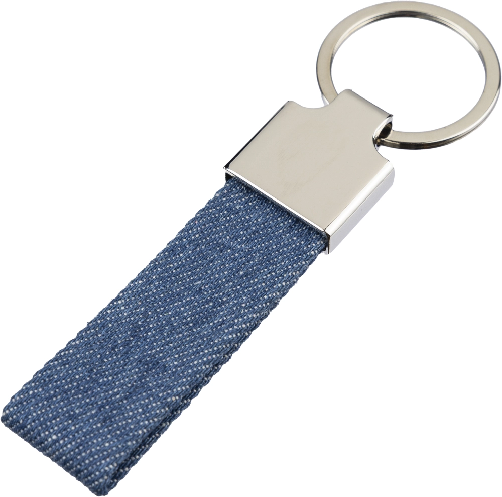 Denim keyring