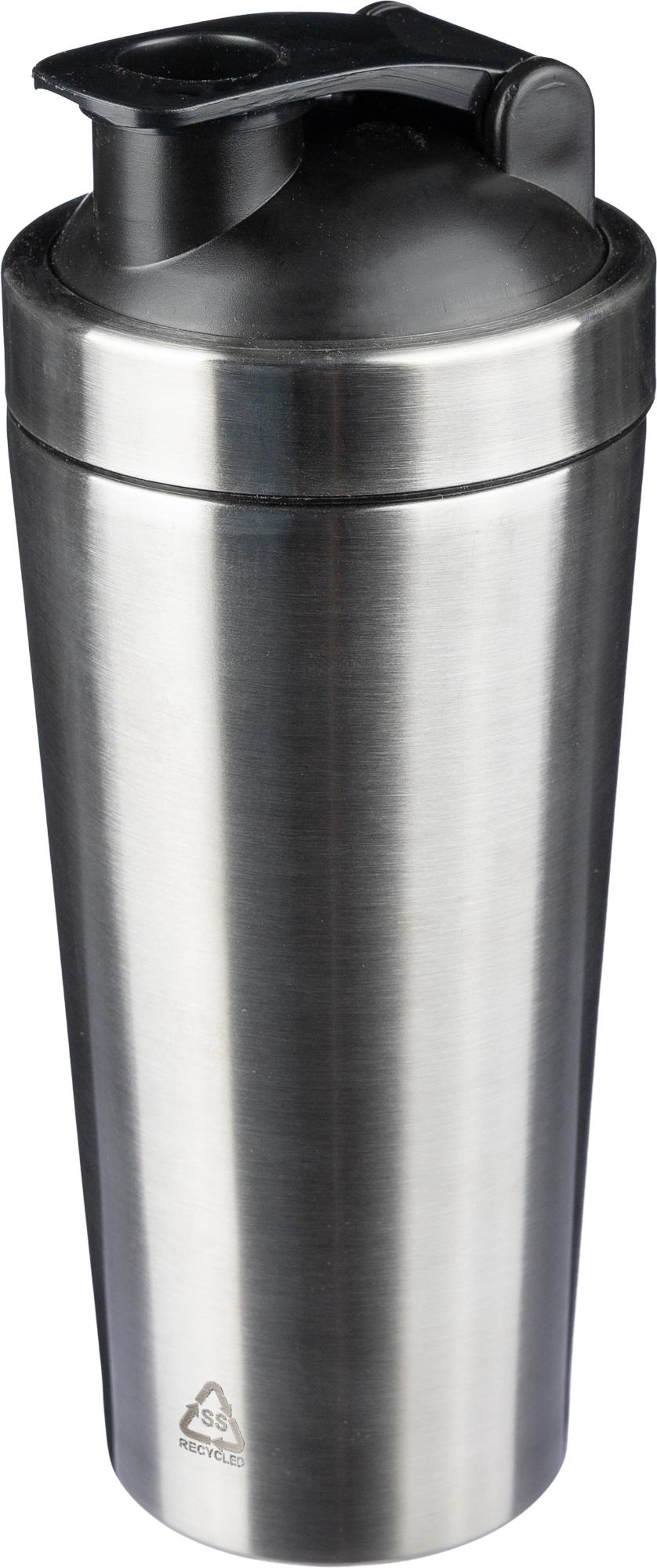 Recycled stainless steel single-walled shaker (750 ml)