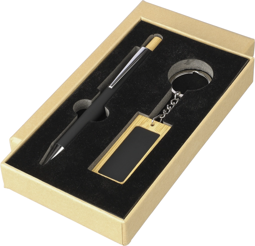 Bamboo writing set (2pc)