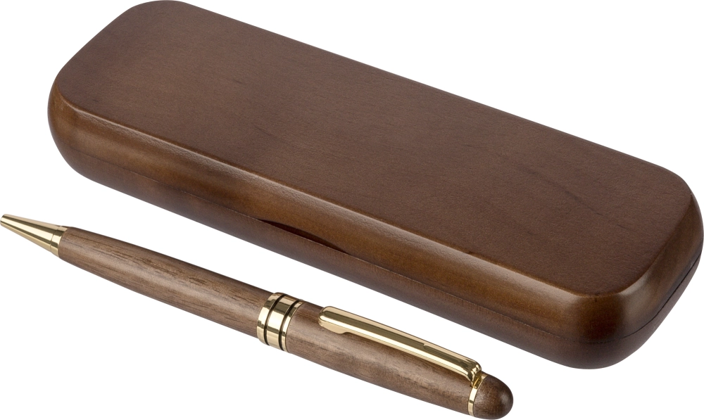 Walnut twist ballpen