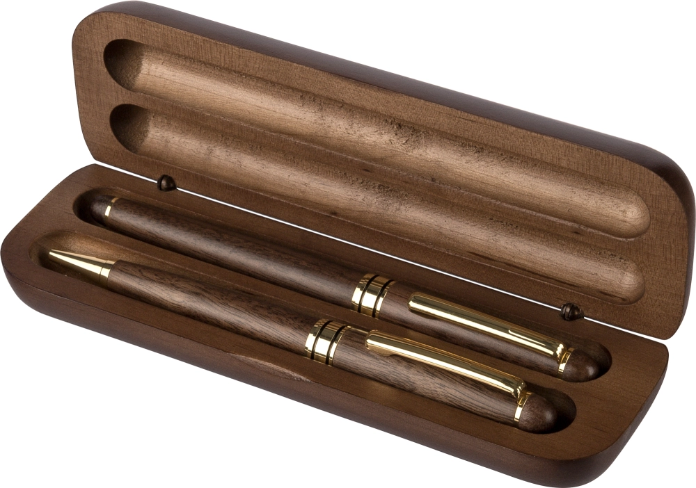 Walnut pen set
