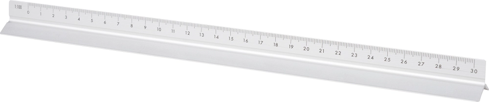 Aluminium scale ruler (30cm)