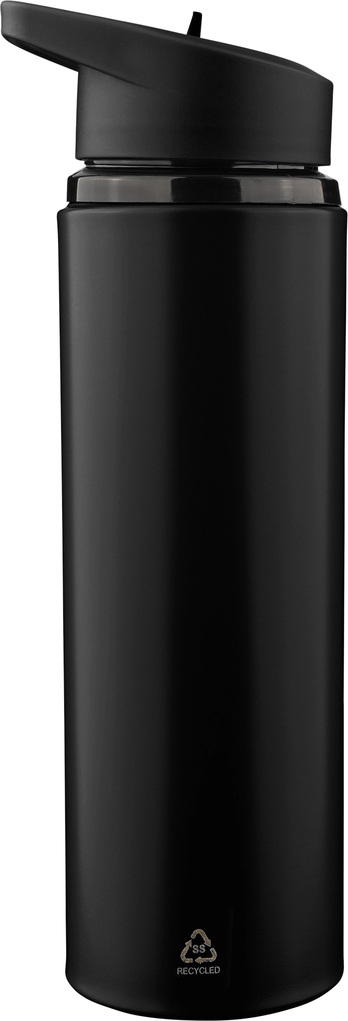 Recycled stainless steel single walled bottle (500ml)