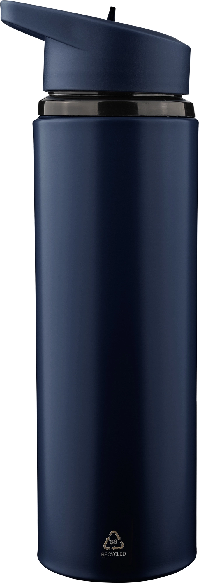 Recycled stainless steel single walled bottle (500ml)