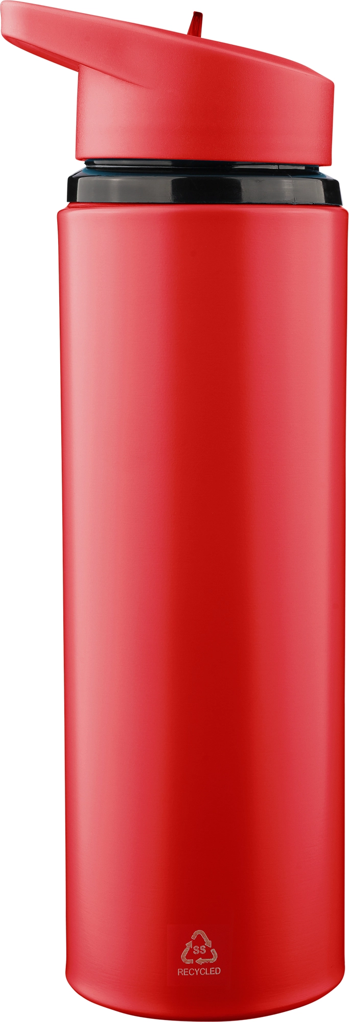 Recycled stainless steel single walled bottle (500ml)