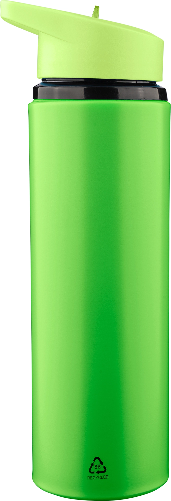 Recycled stainless steel single walled bottle (500ml)