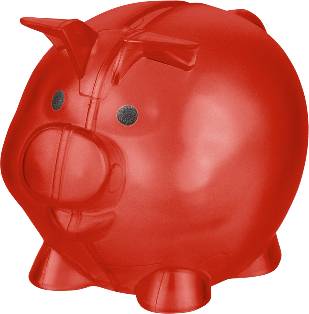 Recycled mini piggy bank