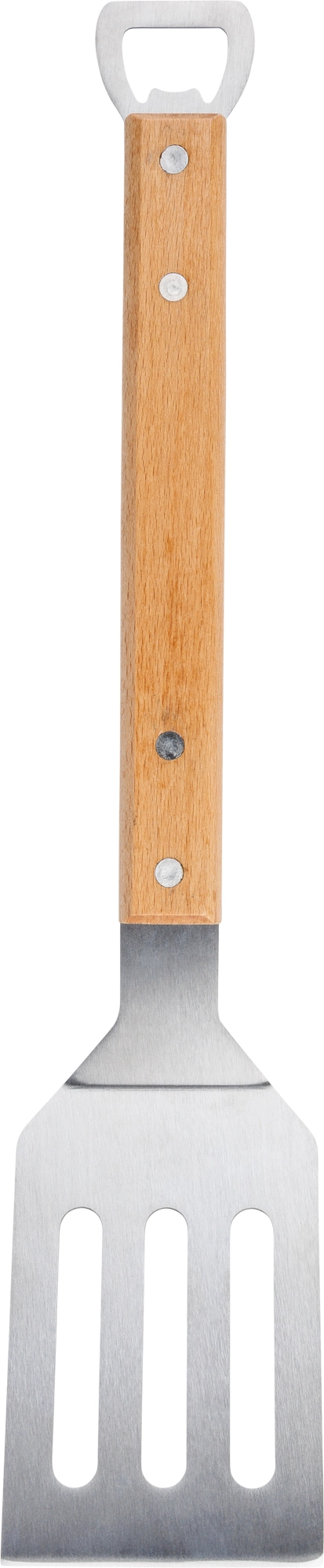 Stainless steel barbecue spatula