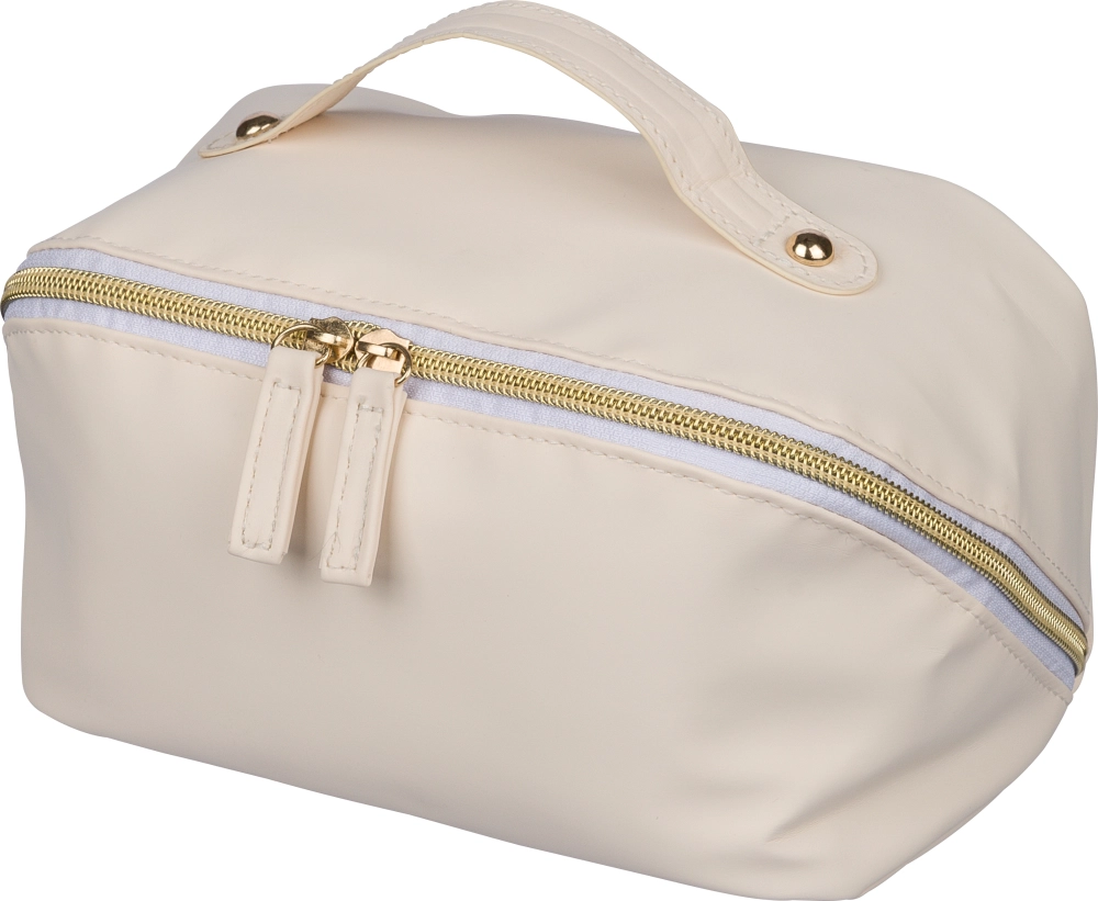 Recycled toiletry bag