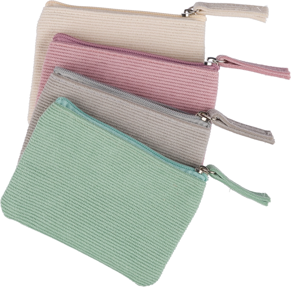 Corduroy key wallet