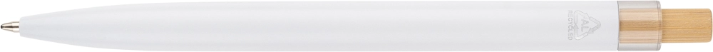 Recycled aluminium lacquered ballpen