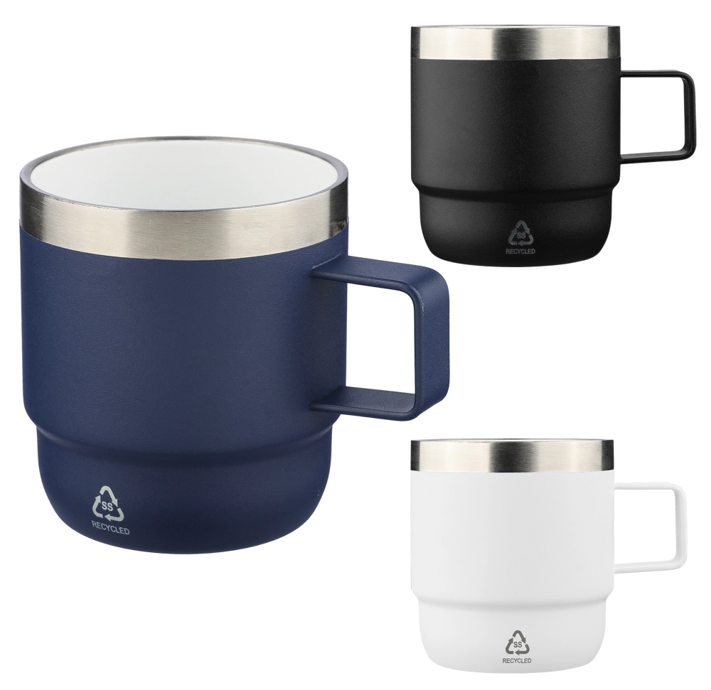 Recycled double walled small mug (180ml)