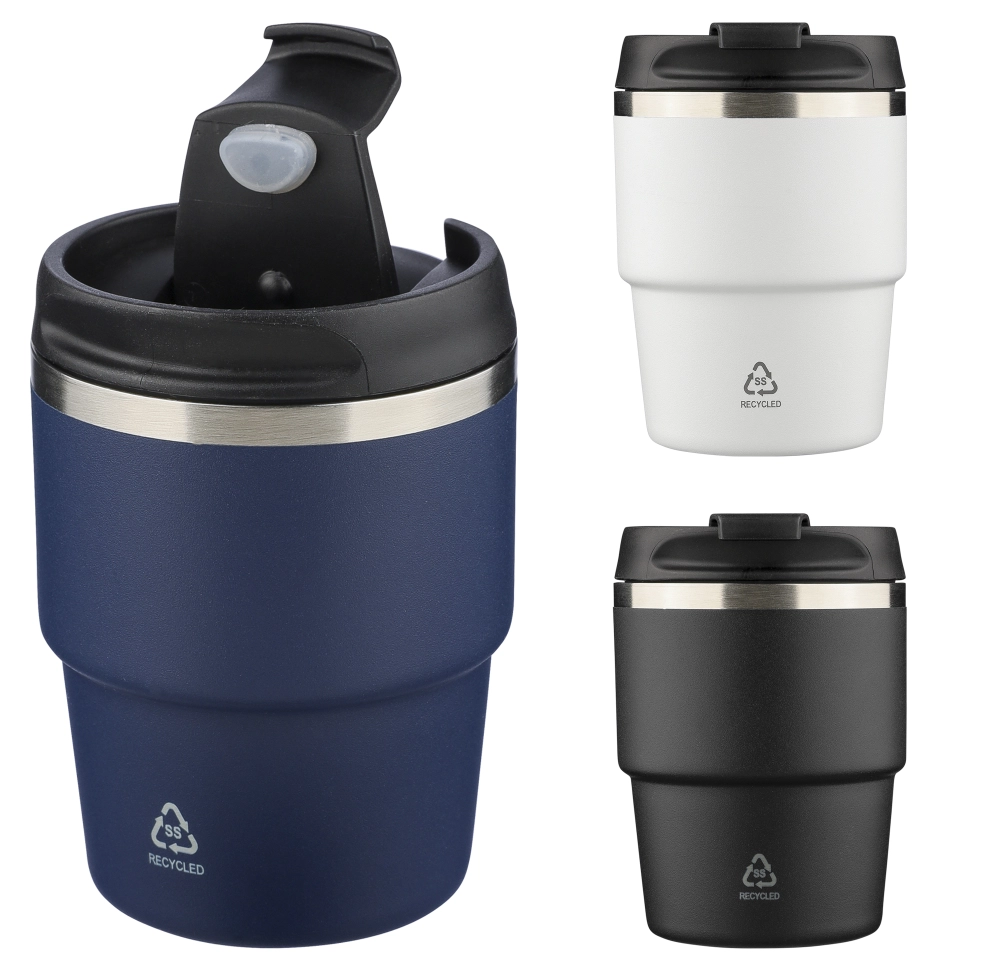 Recycled double walled mug (175ml)