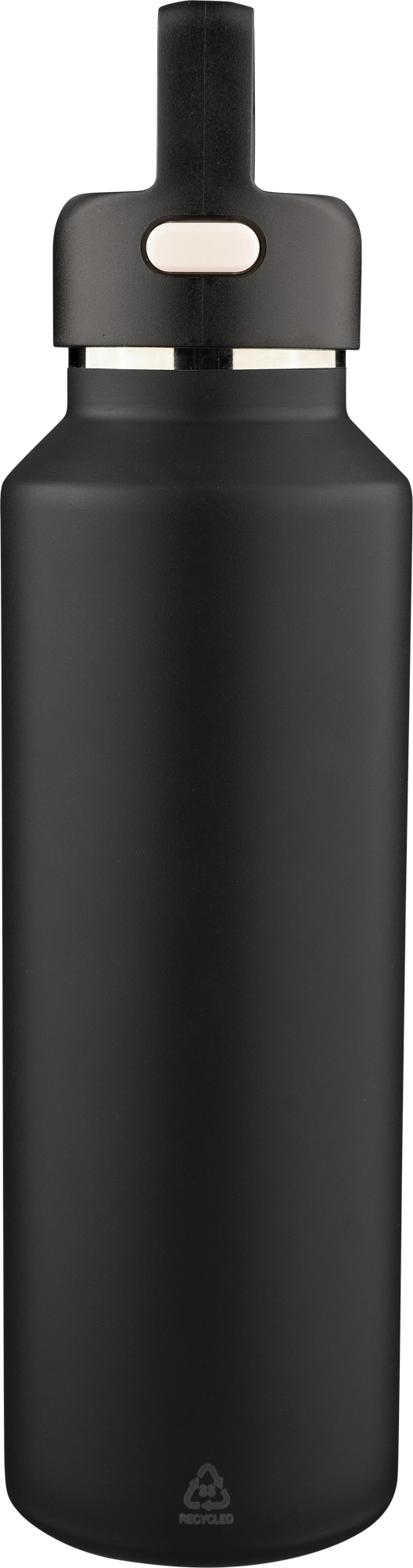 Recycled stainless steel double walled bottle (600ml)