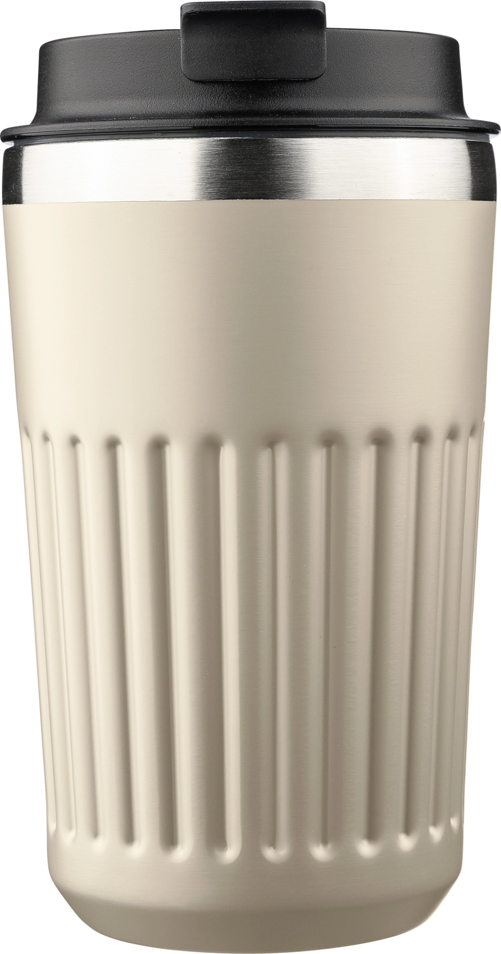Recycled steel travel mug (400ml)
