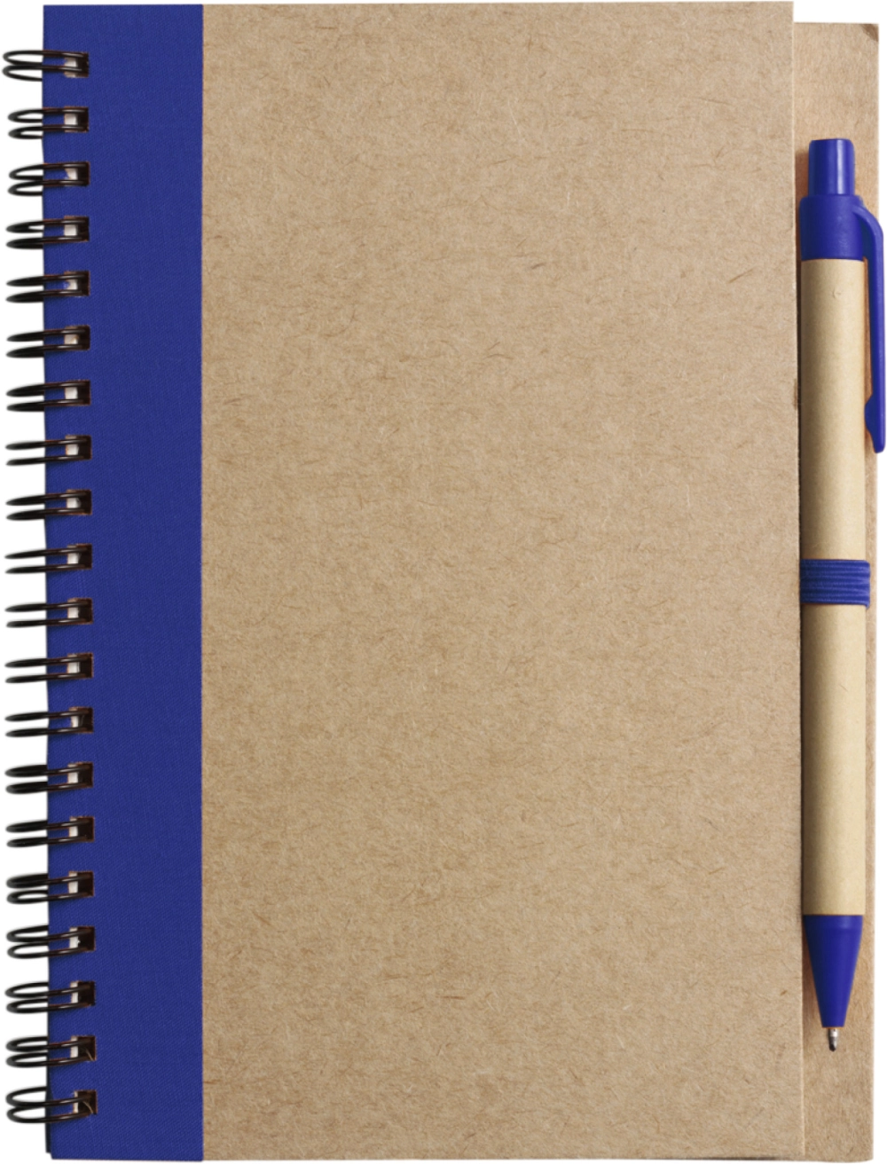 Recycled notebook with ballpen