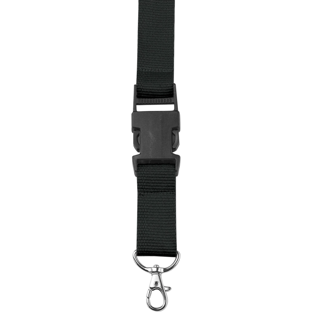 Lanyard with carabiner clip