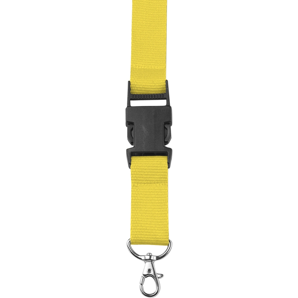 Lanyard with carabiner clip