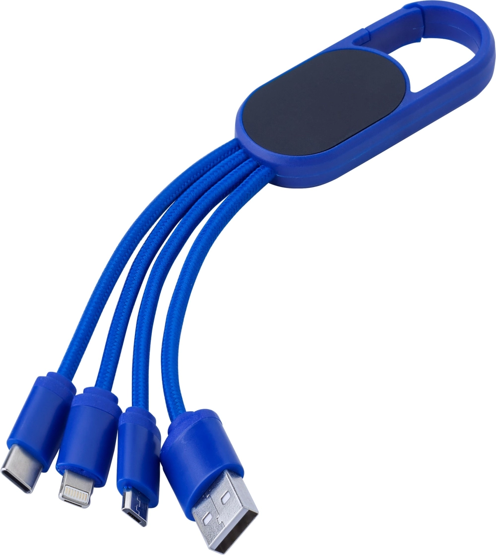 Light up logo charging cable set