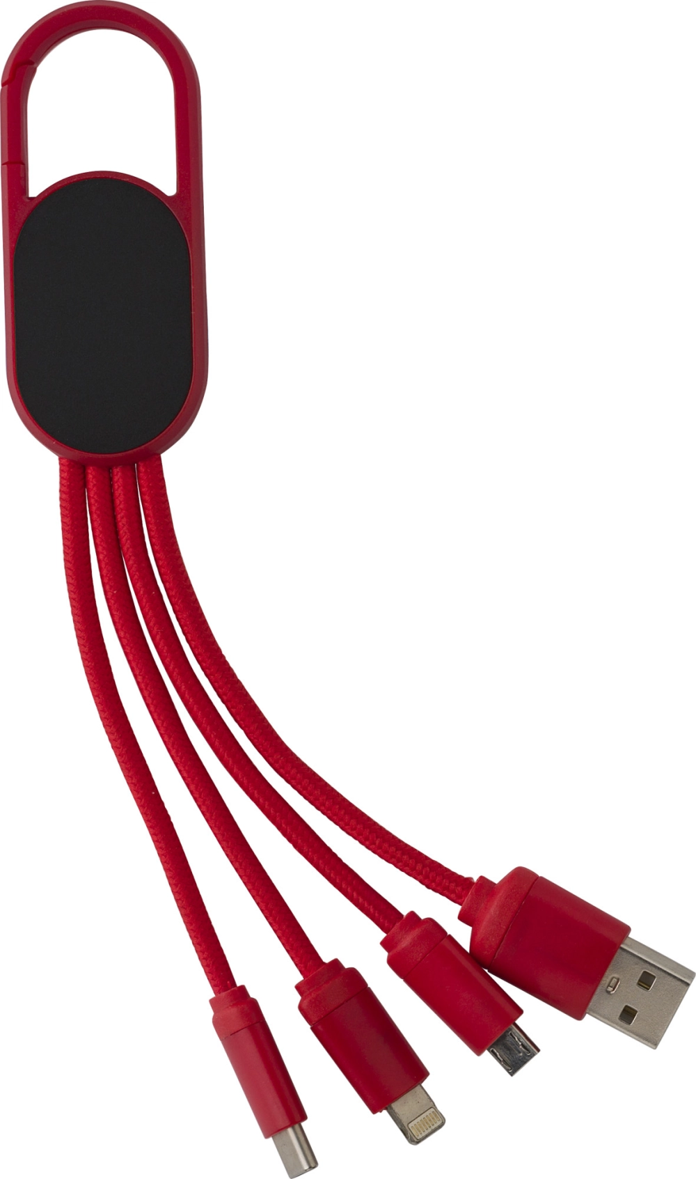 Light up logo charging cable set