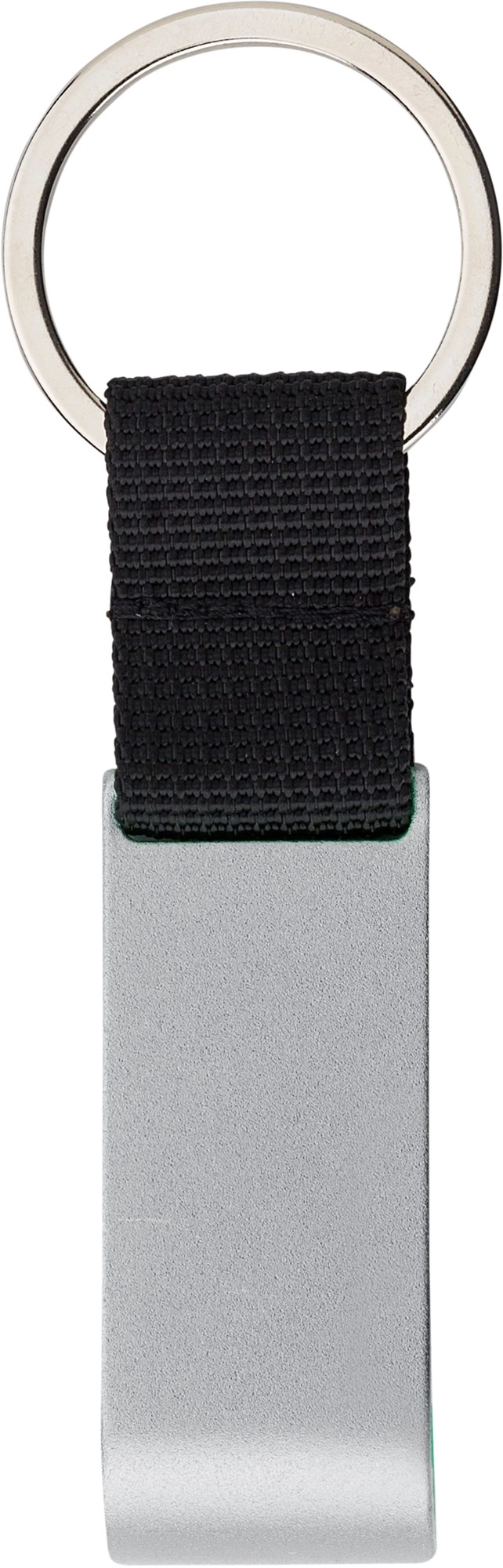 Metal bottle opener keyring