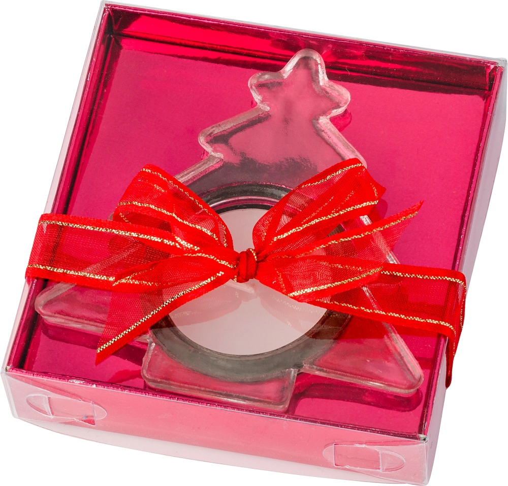 Christmas tree candle holder