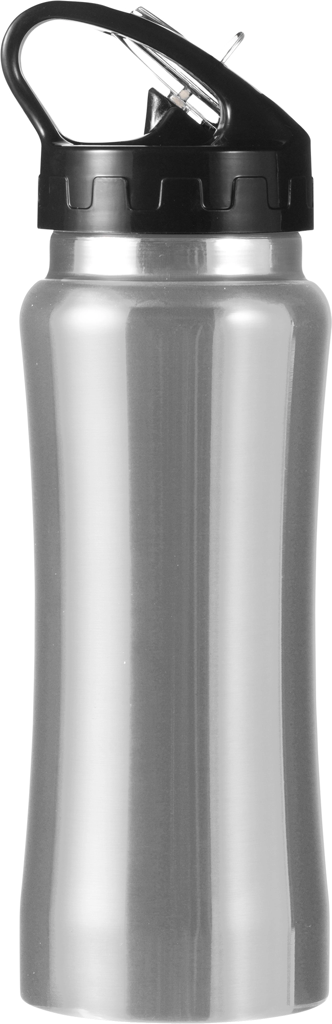 Stainless steel single walled drinking bottle (600ml)
