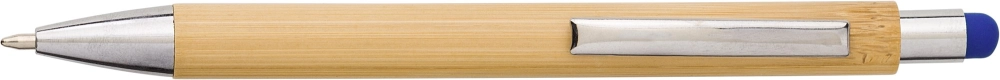 Bamboo and plastic ballpen