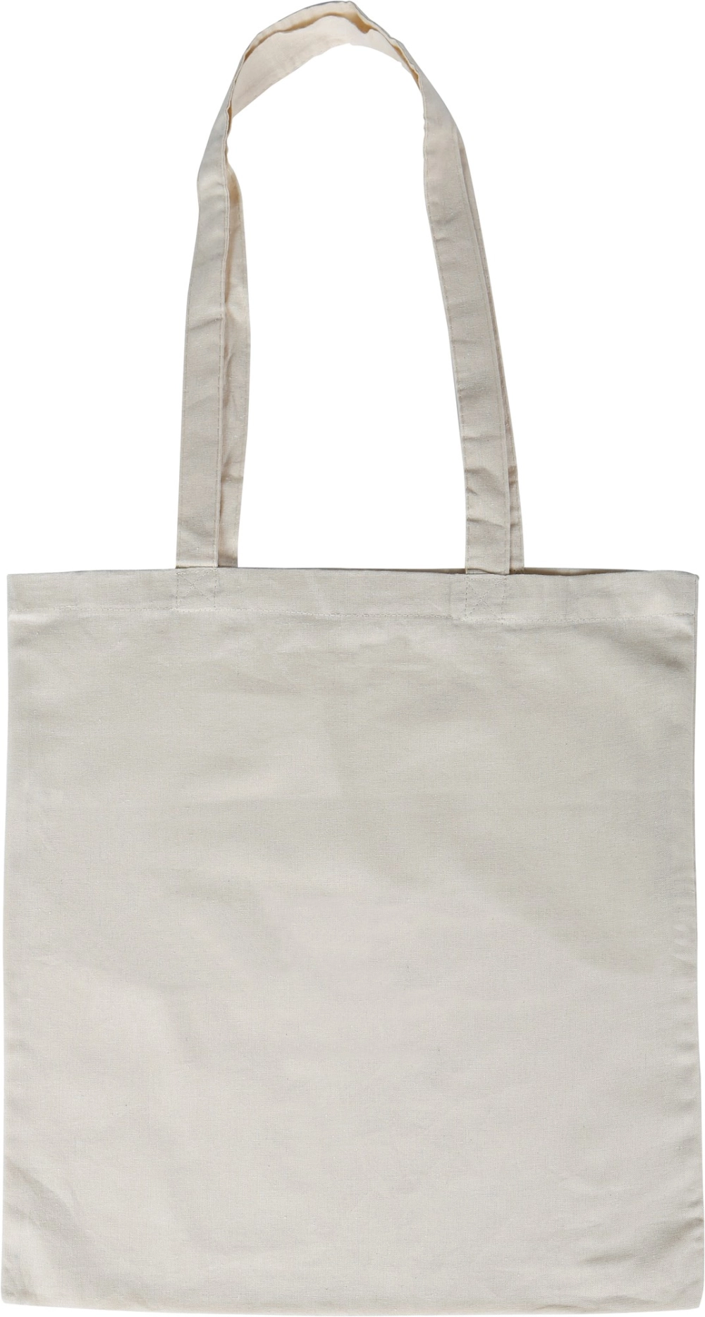 Eco friendly cotton shopping bag. (120gsm/3.54oz)