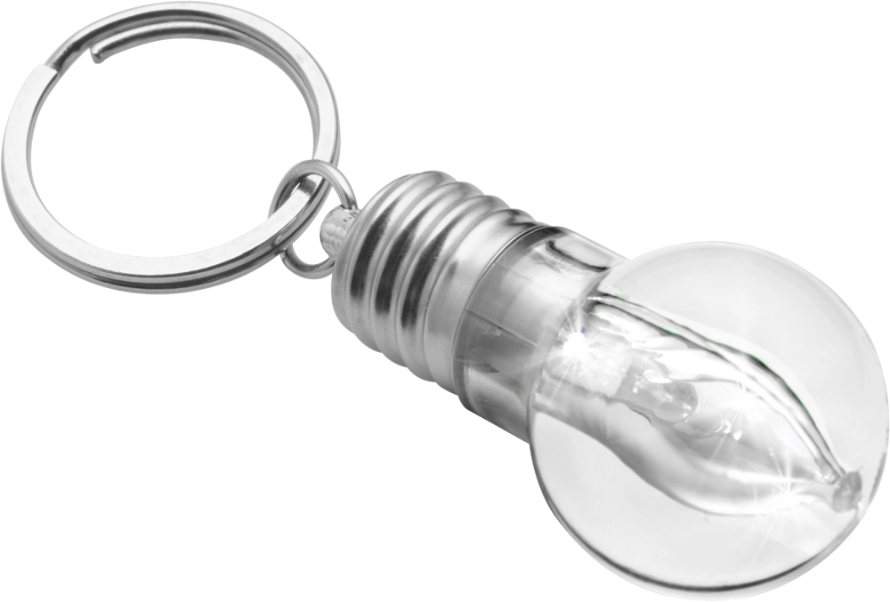 Light bulb keyring