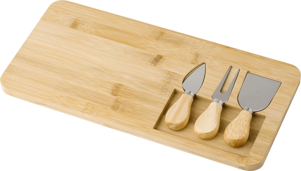 Bamboo cheese board