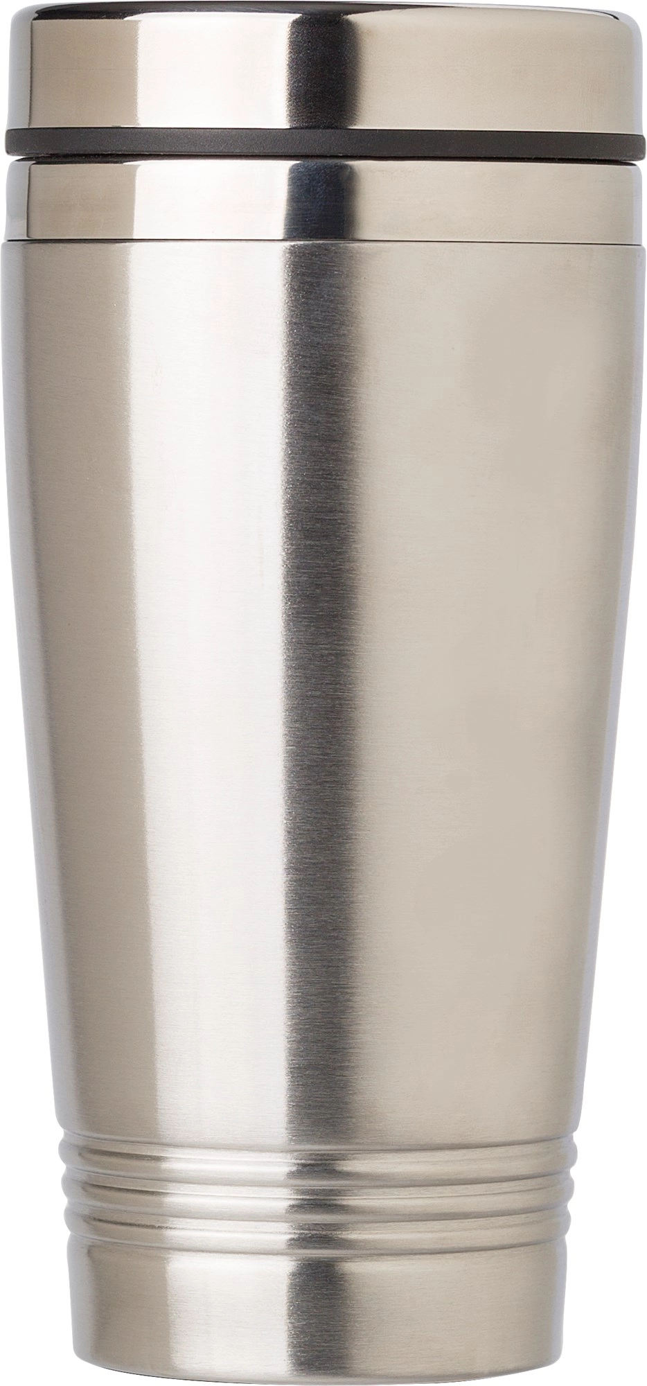 Stainless steel double walled drinking mug (450ml)