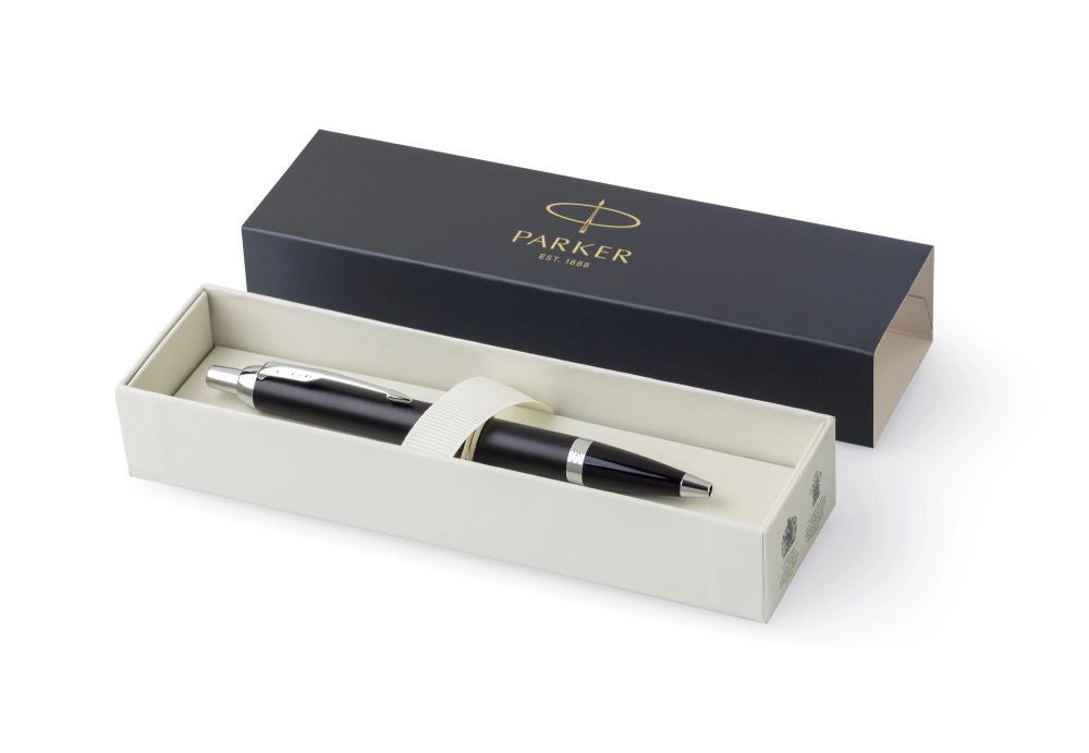 Parker IM brass & chrome rollerball