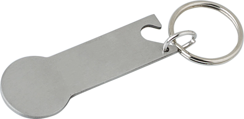 Stainless steel multifunctional keyring