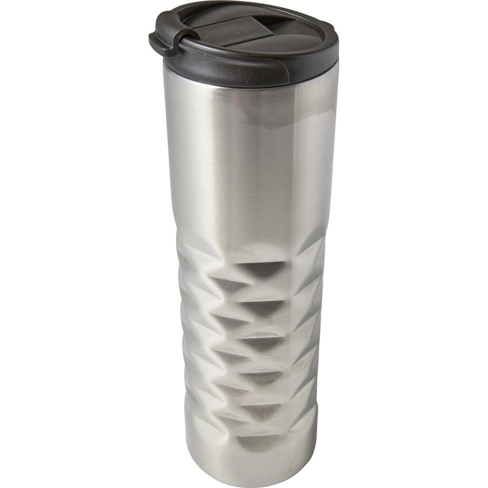 Stainless steel double walled mug (460ml)