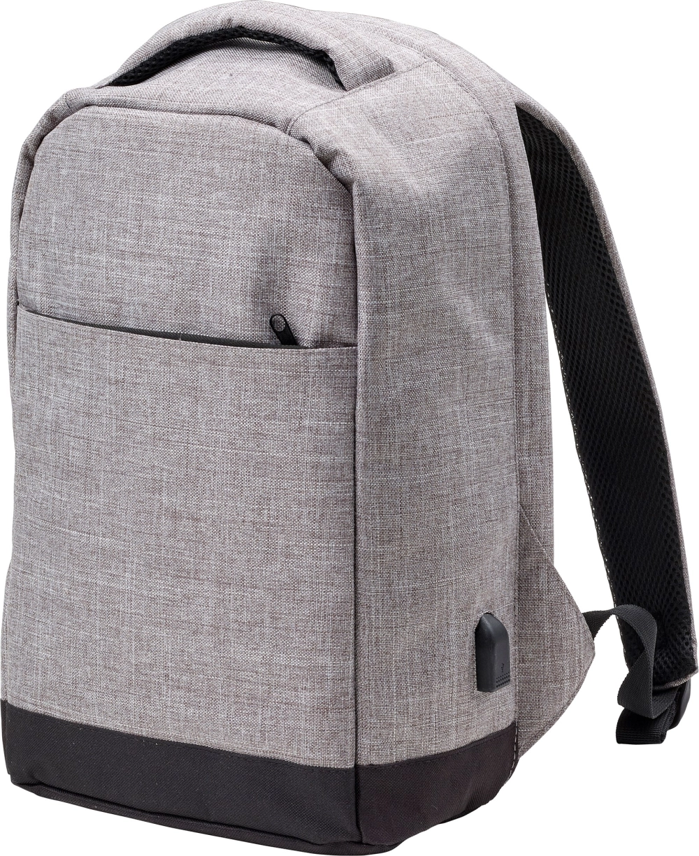 Anti-theft backpack with USB port
