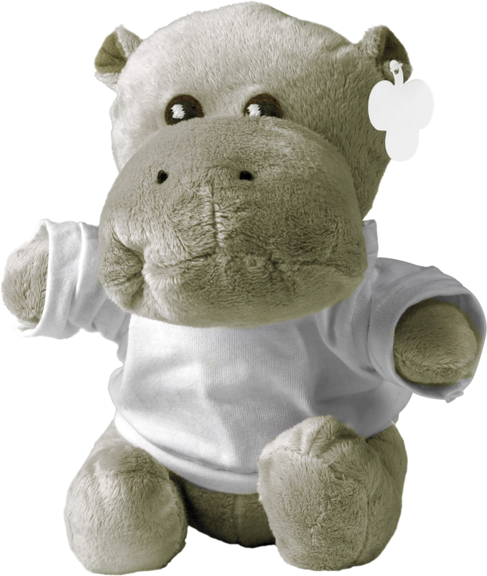 Plush hippo
