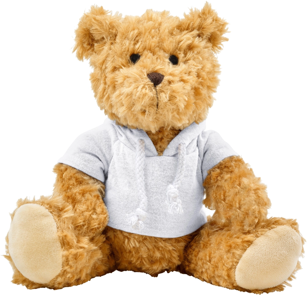 Plush teddy bear with hoodie