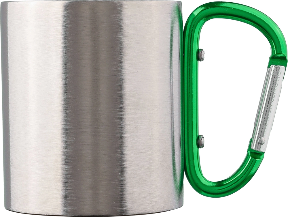 Stainless steel double walled travel mug (185ml)