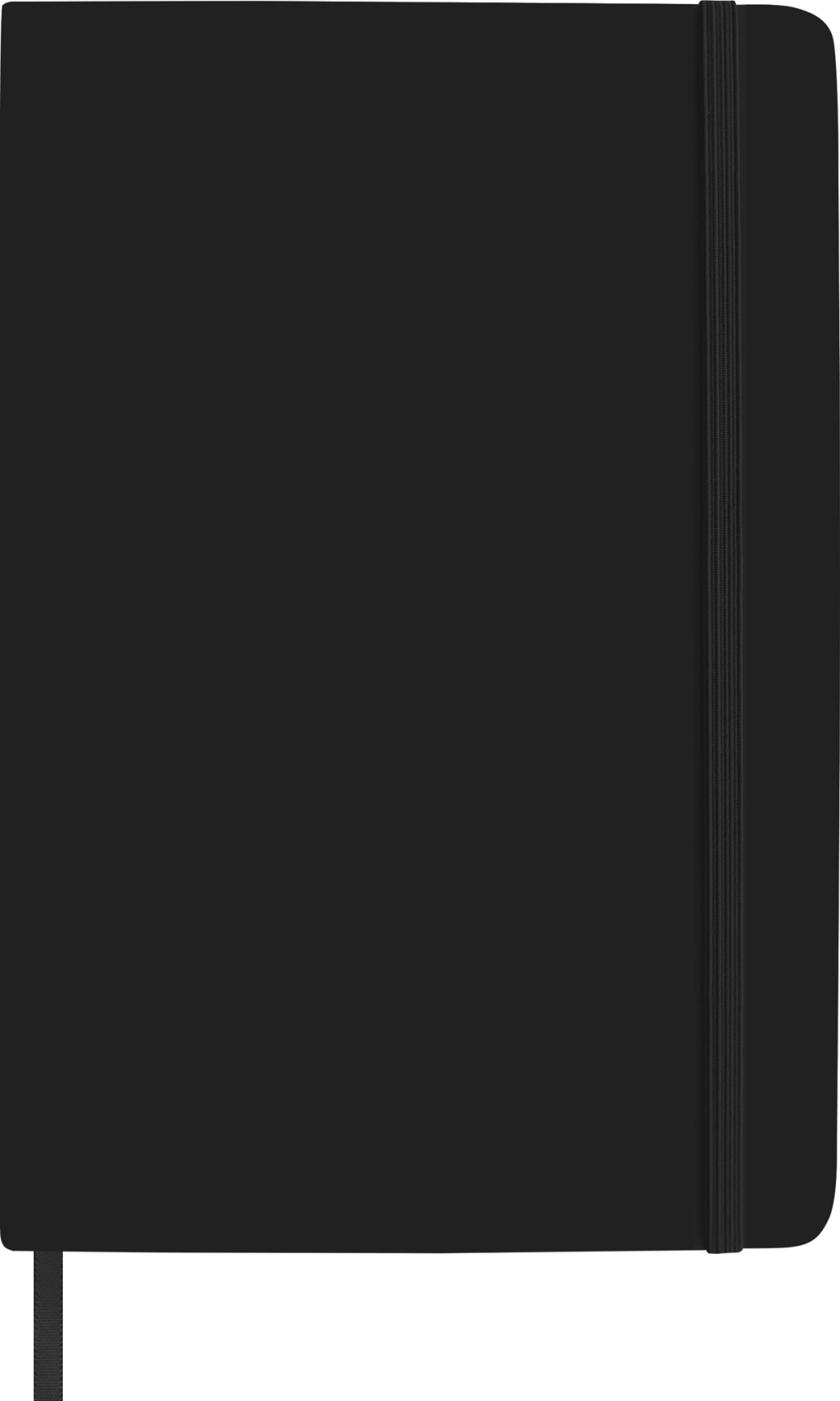 Notebook with blank pages (approx. A5)