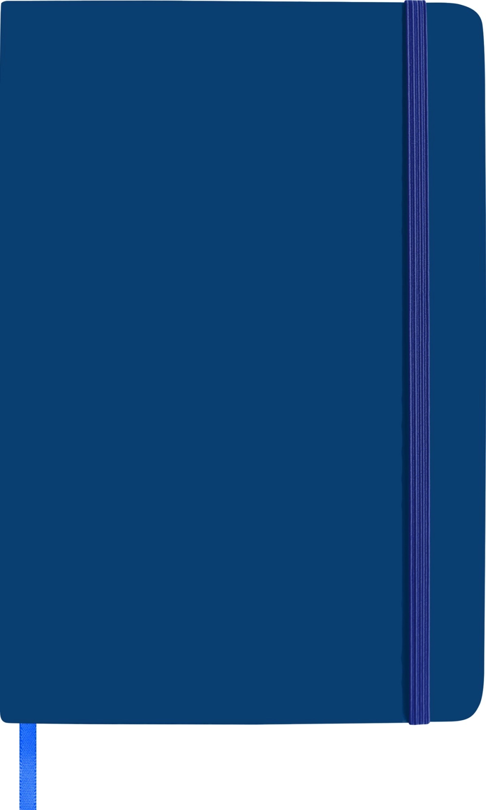 Notebook with blank pages (approx. A5)