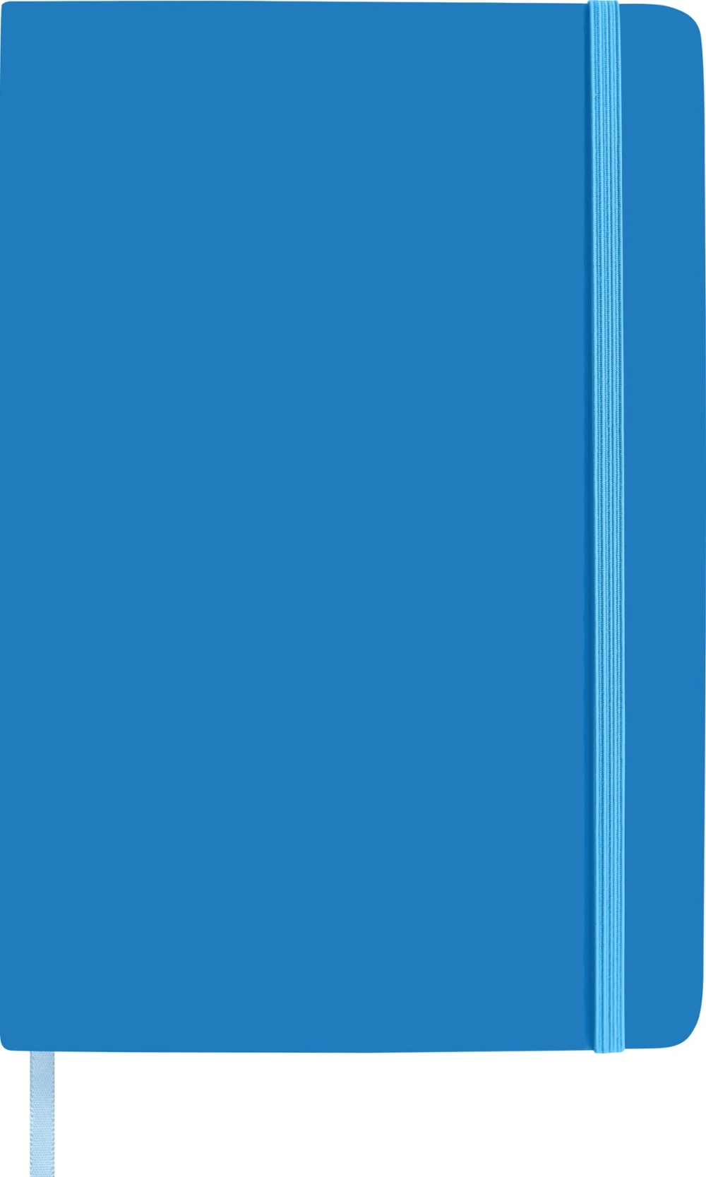 Notebook with blank pages (approx. A5)