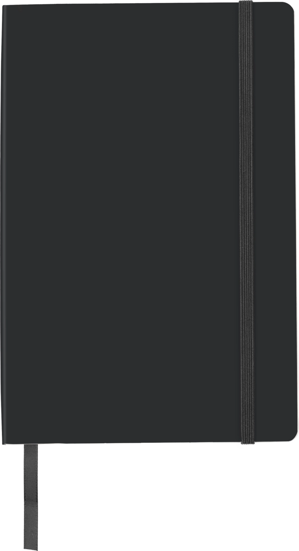 Notebook with inside back pocket. (approx. A5)